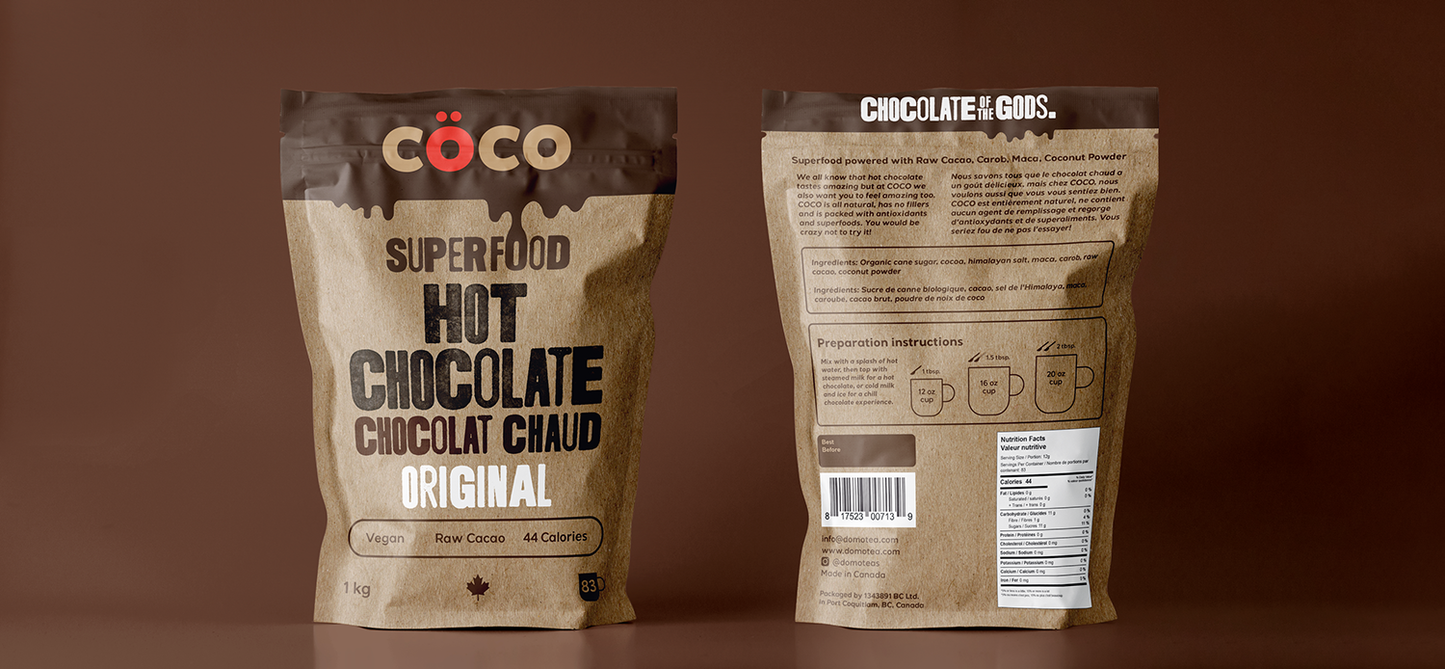 COCO Original Vegan Superfood Hot Chocolate