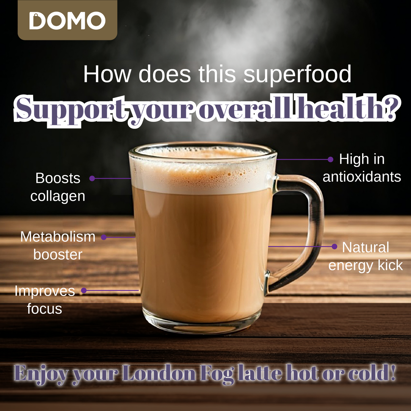 DOMO Earl Grey London Fog