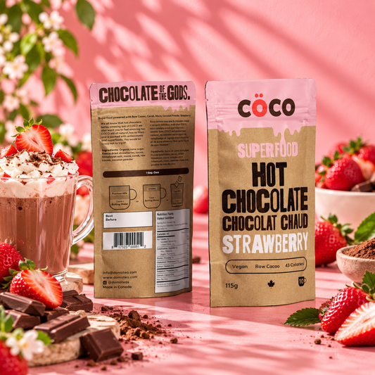 COCO Strawberry Superfood Hot Chocolate