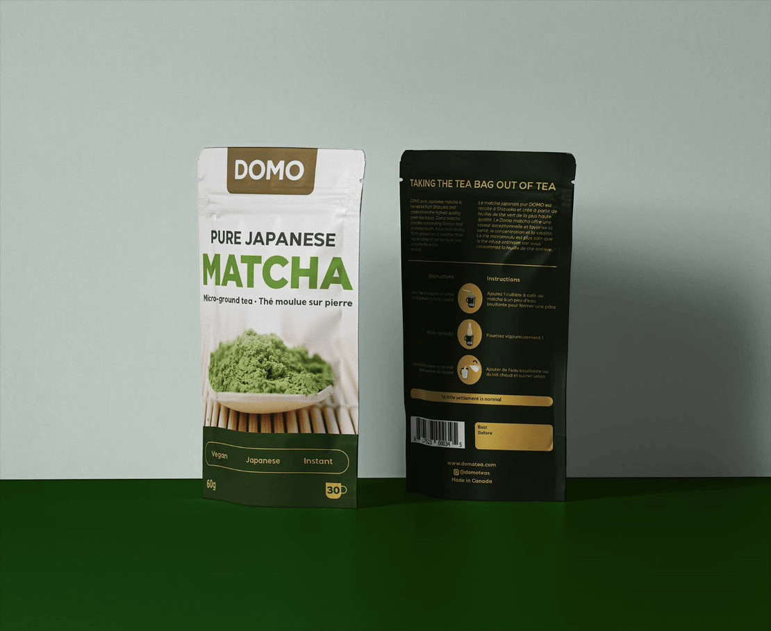DOMO Pure Japanese Matcha (Sugar Free)