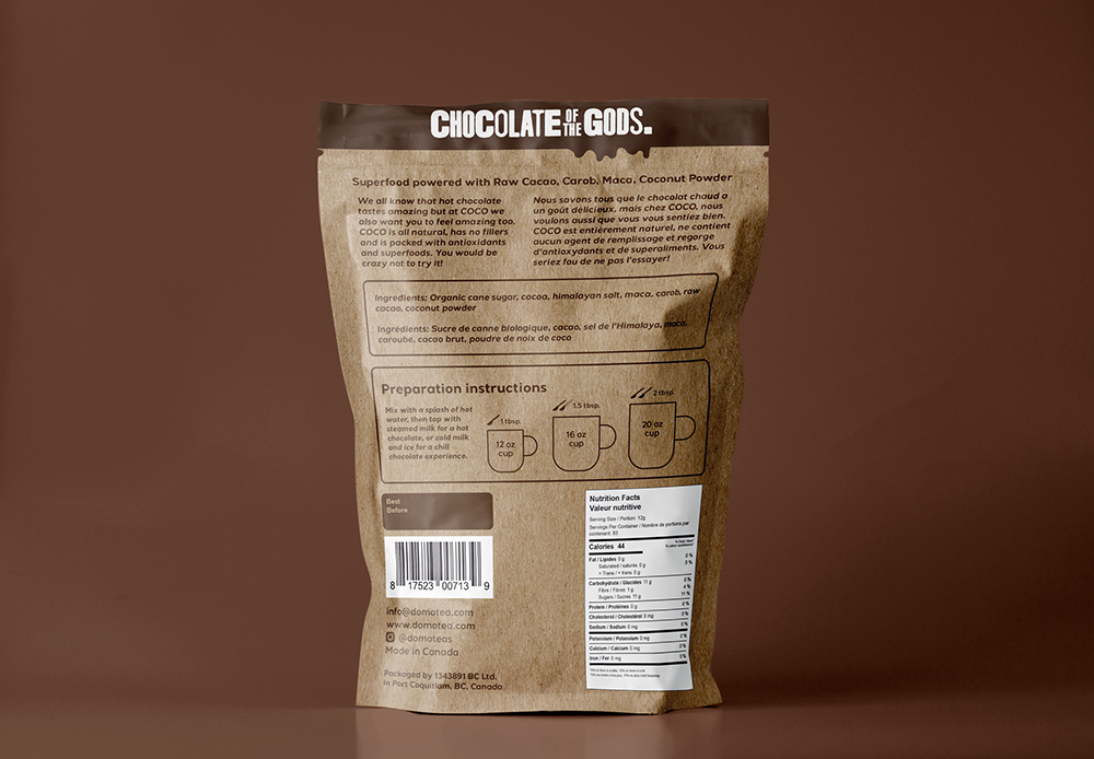 COCO Original Vegan Superfood Hot Chocolate