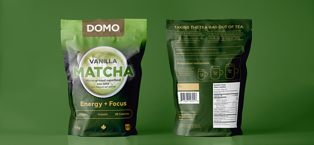 DOMO Vanilla Matcha