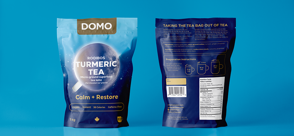 DOMO Sweet Dreams Turmeric Rooibos Tea