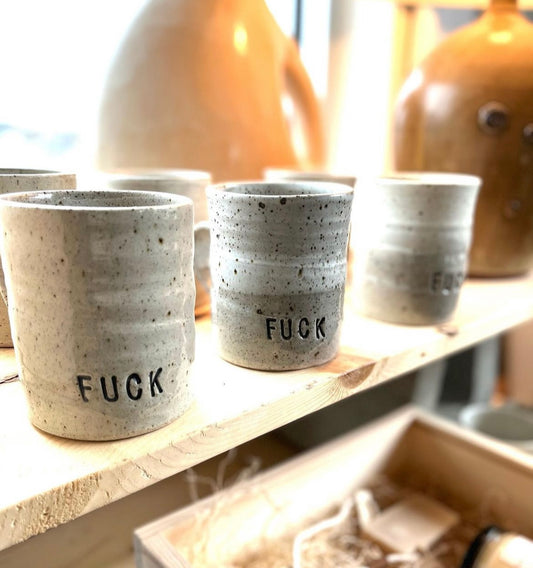 Handmade Fuck Mug