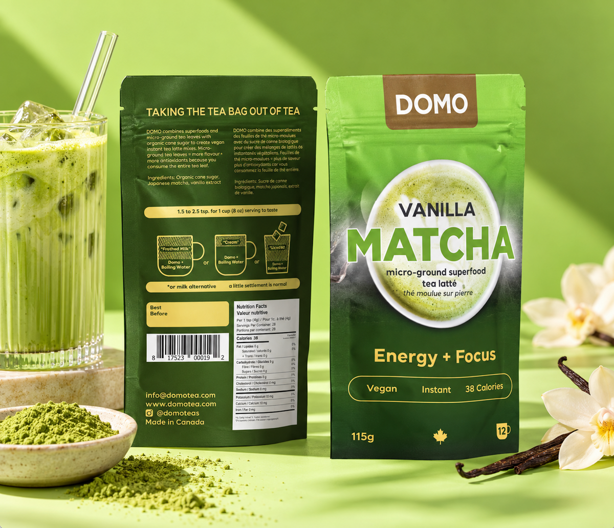 DOMO Vanilla Matcha