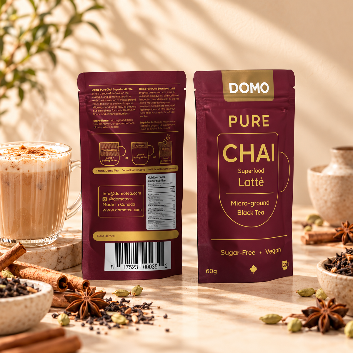 PURE Chai (Sugar Free)